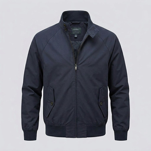 Chaqueta Bomber Impermeable y Cortavientos para Invierno, con Cuello Alto, Cierre de Cremallera, Manga Larga, Logotipo Personalizado Impreso, Transpirable - Product Image 1
