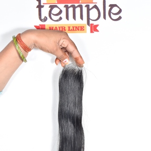 ผมอินเดียแท้ 100% เรมี่อินเดียน 2*6 HD Closure ลอนลึก สีดำธรรมชาติ เกล็ดผมเรียงตัว ไม่ผ่านการแปรรูป ต่อผมแบบเครื่องจักรสองชั้น - Product Image 2