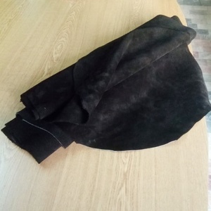 Cuero de Gamuza de Primera Calidad, Ecológico, ISONZ, de Piel de Vaca y Búfalo Negra, para Zapatos, Bolsos, Cinturones, Carteras, Ropa y Guantes - Product Image 2