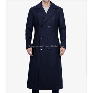 <b>Men</b> Wool <b>Coat</b> Premium Fabric Long Winter Jacket Modern Minimalist Design Comfortable Warm Outerwear for <b>Men</b> Fashion Collection - Product Image 5