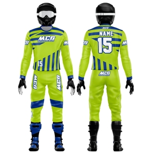 Top Trending Stylish Digital Print Breathable 220g Polyester Fabric Dirt Bike Off-Road ATV Motocross Racing Gear Wholesale - Product Image 1