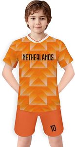 เสื้อฟุตบอลทีมชาติเนเธอร์แลนด์ แขนสั้น คอวี แบบซับลิเมชั่น โพลีเอสเตอร์ 100% เสื้อกีฬา  สำหรับฤดูกาลต่างๆ  สามารถสั่งทำชื่อได้ - Product Image 4