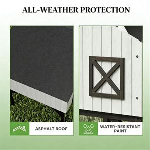 Nido Rialzato per Conigli e Pollaio, Gabbia per Piccoli Animali, Pratica e Conveniente - Product Image 4