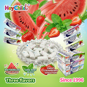 Bonbons en gros personnalisés sous marque privée, <span class=keywords><strong>chewing</strong></span>-<span class=keywords><strong>gum</strong></span> fruité super frais, boîte de 30 pièces, collations quotidiennes à mâcher au Xylitol - Product Image 2