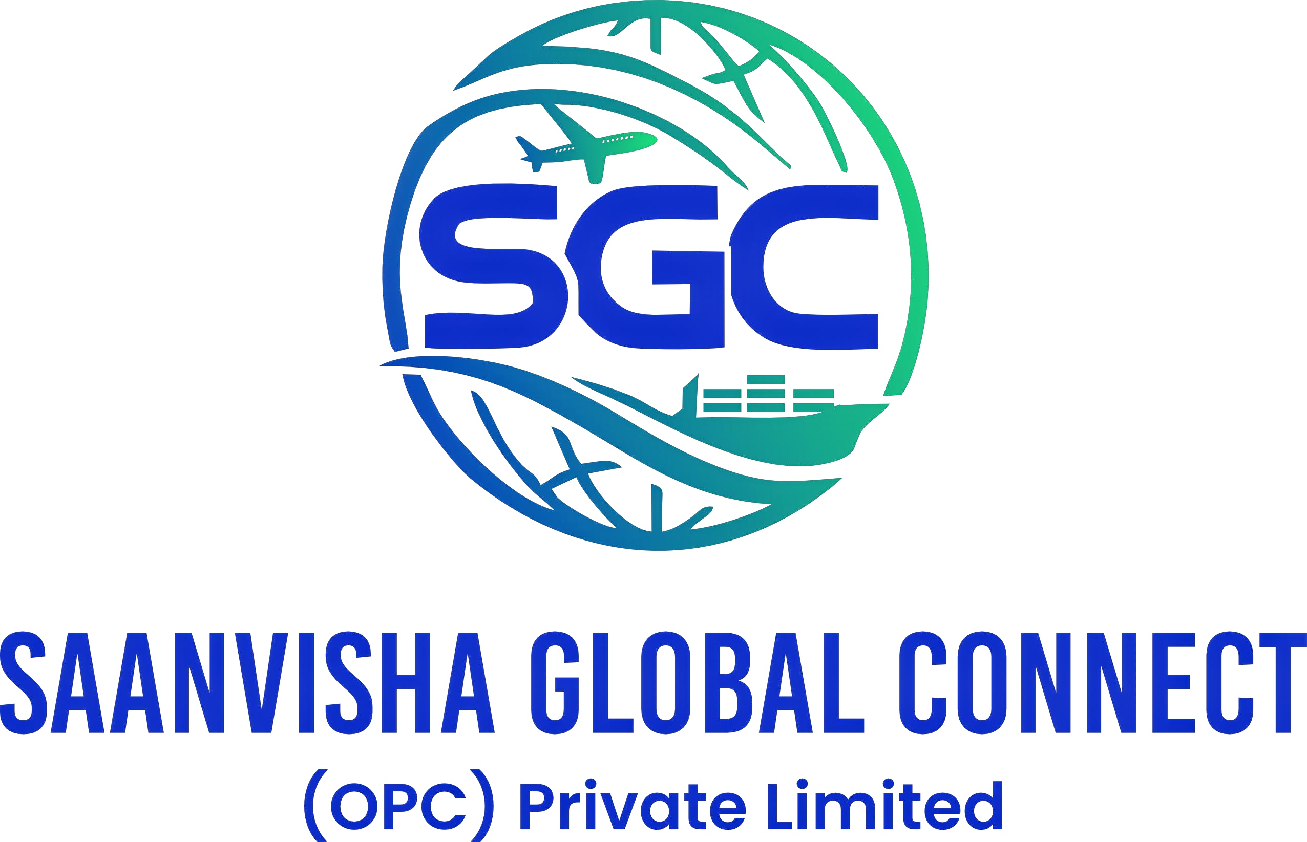 SAANVISHA GLOBAL CONNECT (OPC) PRIVATE LIMITED logo