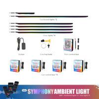 ITSMINE K4S Kit d'éclairage d'ambiance intérieur LED Premium 6-en-1 pour E36/E46/E60 Couleurs Symphoniques Conception Modulaire 12V Garantie 1 An Facile à Installer