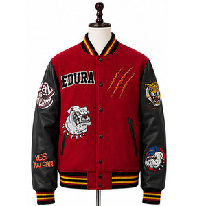 Veste de style vintage pour homme Shamsher Sports, streetwear hip-hop personnalisé pour l'hiver, grande taille, 100% laine, écologique - Product Image 1