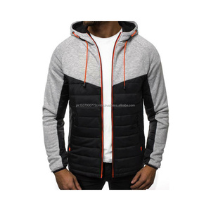 Vente en gros de sweats à capuche zippés pour hommes de haute qualité, personnalisés, en molleton 100% coton, écologiques et respirants - Product Image 1