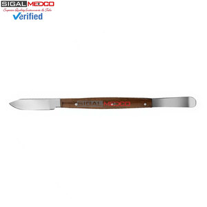 Espátula Dental de Acero Inoxidable para Mezclar Yeso y Alginato, Herramienta de Laboratorio para Modelar Porcelana, Instrumento Dental de Doble Punta - Product Image 3