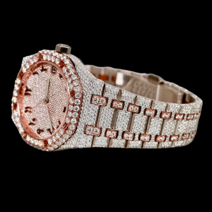 Top Luxury Fully Iced Out VVS Moissanite Diamond Studded Hip Hop Bust Down Iced Out <b>Mechanical</b> Wrist <b>Watch</b> <b>for</b> <b>Man</b> and Women - Product Image 3