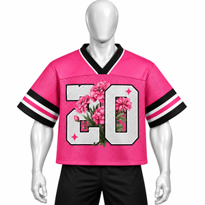 Top Quality Sublimation Printed Fan Jersey Team Mesh Jersey With Your Team Logo Customized OEM Service - Product Image 3