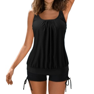 Camiseta sin mangas de punto acanalado para mujer, elástica, informal, básica, de verano, a la moda - Product Image 4