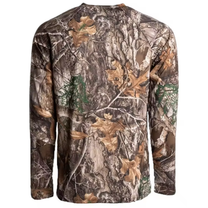 Men Performance Outdoor Hunting Wear T-Shirt Logo Sublimation Long Sleeve Hunting Shirts Sun Protection Custom - Product Image 6