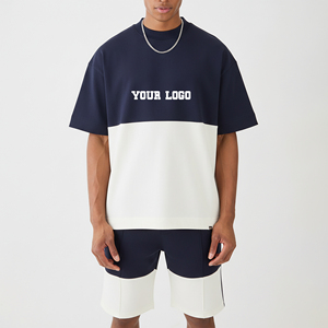 T-shirt Homme Streetwear Personnalisé avec Logo Imprimé de Haute Qualité, 100% Coton Mi-Épais, Coupe Classique, Écologique, Respirant et Séchage Rapide - Product Image 4