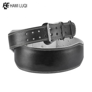 Cinturón de Levantamiento de Pesas de Cuero Resistente Personalizado para Gimnasio, Venta al por Mayor, Cinturón de Soporte Lumbar para Powerlifting - Product Image 4