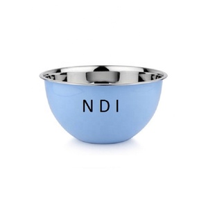 Cuenco de Metal de acero inoxidable de tendencia superior, diseñador único para comida, fruta, Pasta, cuenco para servir con forma redondeada, cuenco para servir alimentos - Product Image 2