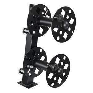 Bobine de câble de soudage robuste 150FT 1/0 et 125FT 2/0 en acier thermolaqué - Product Image 1