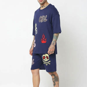 Conjunto de Shorts de Verano para Hombre al Mejor Precio de Venta, MOQ Bajo, Camiseta Transpirable con Shorts, Material de Primera Calidad, Conjunto de Shorts Ligeros de Verano - Product Image 2