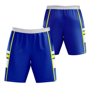 Pantalones Cortos Deportivos Rojos para Hombre, con Logotipo Frontal, Cintura Elástica Media, Rayas Laterales Blancas, Secado Rápido, 100% Poliéster, Ropa Deportiva de Verano - Product Image 5