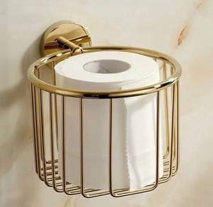 Support de papier toilette opulent pour salle de bain, porte-rouleau royal, support de papier toilette majestueux, accessoire de salle de bain signature - Product Image 2