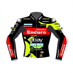 Marco bezzecchi motocp เสื้อแข่ง rucati แจ็คเก็ต/chaquetta พรีเมี่ยมหนังวัวจิงโจ้แจ็กเก็ตแข่งรถความเร็วสูง - Product Image 1