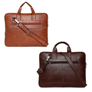 Sac bandoulière en cuir Liviya pour homme, léger et multifonctionnel, idéal pour le bureau, les affaires, l'organisation et la planification, promotionnel - Product Image 4