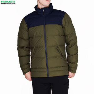 Stand Collar Sleeveless Puffer Padded Gilet Men Body Warmer Casual Waistcoat Outdoor <b>Light</b> <b>Jacket</b> - Product Image 5