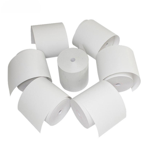 57x40 Thermal Barcode Adhesive Waterproof <b>Paper</b> Sticker <b>Roll</b> with Hot Melt Adhesive for Shipping Use - Product Image 5
