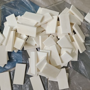 Paneles de Hueso de Búfalo Blanco Ecológicos de Primera Calidad para Empuñaduras de Cuchillos, Placas y Láminas para Cuchillos de Caza Plegables/de Hoja Fija - Product Image 5