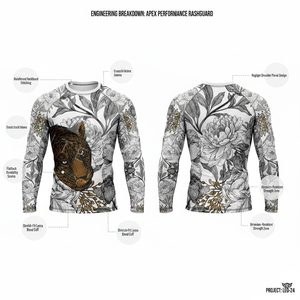 Ropa Deportiva Personalizada con Logotipo de Marca, Diseño Propio Impreso en Toda la Superficie, Cuello Redondo, Manga Larga, Protección UV, Camisetas de Compresión - Product Image 2