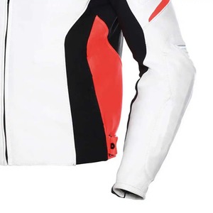 เสื้อแจ็คเก็ตมอเตอร์ไซค์หนังแฟชั่นสั่งตัดสำหรับผู้ชาย กันน้ำ กันลม - Product Image 4