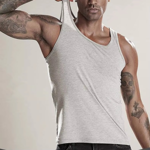 Custom <b>Men</b> Quick Dry Cotton Tank Top Summer Casual Fitness Gym Vest and Workout Muscle Bodybuilding <b>Singlet</b> - Product Image 5