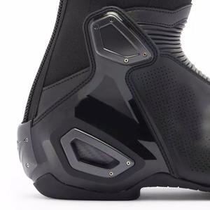 Botas de Motociclismo Hechas a Medida, Zapatos de Cuero Genuino para Conducir, Unisex, Diseño Impermeable y Transpirable, Duraderos, de Poliéster - Product Image 5