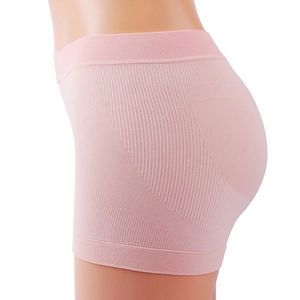 Wholesale Sexy Women Elastic Waist Mid Casual Breathable Solid Woolen Short <b>Tights</b> Pants - Product Image 5