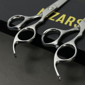 Tijeras de Peluquería Profesionales 440c con Mango Ergonómico, Tijeras de Acero Inoxidable para Cortar el Cabello, Herramienta de Estilismo para Salón de Belleza - Product Image 2