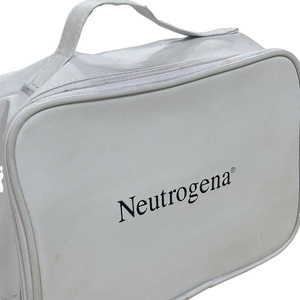 Portable Heavy Duty Fabric Grey Cosmetic Case Lightweight Makeup Organizer for Skincare Storage New Design Fashion Hot Trend - Product Image 6