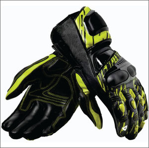 Guantes de Motocicleta de Cuero de Alta Calidad, Impresos con Serigrafía, Protección Completa para las Manos, Personalizables con Logotipo, Venta al Por Mayor - Product Image 1