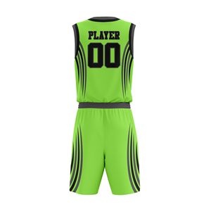 Uniformes de basket-ball d'équipe personnalisés en gros, maillots et shorts unisexes, légers, respirants, grandes tailles, vêtements de sport, couleurs personnalisées - Product Image 2