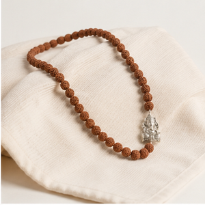 Collar de Cuentas de Madera KOTTRAVAI con Colgante de Buda, Joyería Artesanal Tallada con Temática Budista, Regalo - Product Image 5