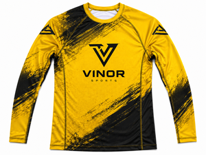 High Quality Custom Logo Breathable Quick Dry Long Sleeve <b>Compression</b> <b>Shirts</b> for Men MMA Design Kits Needle Detection - Product Image 6