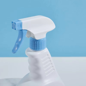 ขวดสเปรย์พลาสติก HDPE สีขาว ขนาด 500 มล. 750 มล. 1000 มล. - ขวดบรรจุน้ำยาทำความสะอาดครัวเรือนแบบกำหนดเอง ป้องกันการรั่วซึม - Product Image 3