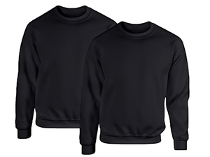 Sweat-shirt à col rond en coton personnalisé avec impression 3D brodée, unisexe, taille plus, pull pour homme - Product Image 6