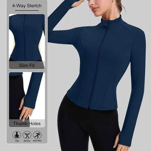 Veste de sport haut de gamme en polyester et élasthanne, coupe idéale pour une meilleure mobilité et respirabilité, pour femmes. - Product Image 5