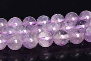 Cuentas de Amatista Translúcida, Cuentas Sueltas Redondas de Piedras Preciosas Naturales Genuinas de Brasil, 15 Pulgadas, Venta al por Mayor - Product Image 4