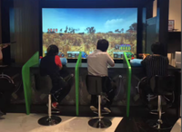 Jeu de tir virtuel 6 en 1, simulateur de projection interactif, entraînement numérique à la cible avec entraînement au réflexe et jeu immersif