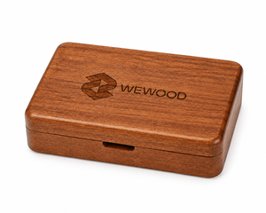 Premium Solid <b>Wood</b> <b>Storage</b> <b>Box</b> with Smooth Finish, Wooden Organizer Case for Jewelry, Accessories, Keepsakes and Small Items - Product Image 1