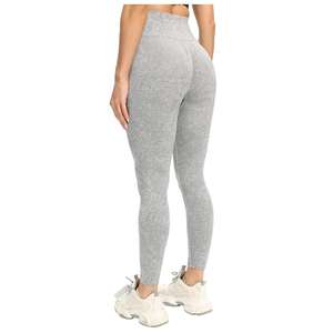 Leggings de sport personnalisés OEM ODM pour femmes, effet push-up, sans coutures, respirants, taille haute, pour le yoga - Product Image 4