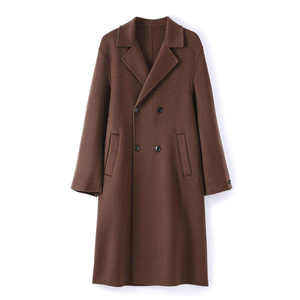 Manteau Trench Élégant en Mélange de Laine pour Homme – Veste d'Hiver Chaude et Longue pour l'Automne – Style Urbain Décontracté et Habillé – Vente en Gros - Product Image 1