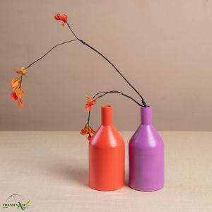 Moderno Florero Decorativo de Bambú Ecológico, Material Natural, Diámetro Personalizado, para Cumpleaños, Duradero, para Mesa del Hogar - Product Image 1