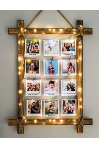 Cadre photo en bois, parfait pour une présentation murale ou sur table, idéal pour la maison, le bureau ou comme cadeau, cadre photo décoratif en MDF - Product Image 6